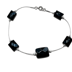 Bracciale ossidiana