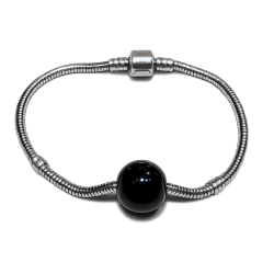 Smooth obsidian sphere for...