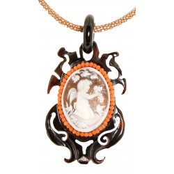 Cameo necklace and Sciacca...