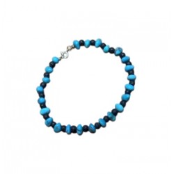 Bracciale lava e turchese