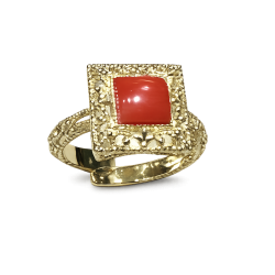 Anello corallo