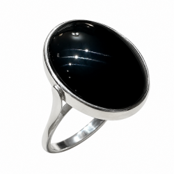 obsidian ring