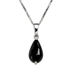 Obsidian pendant