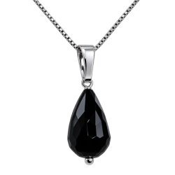 Obsidian pendant