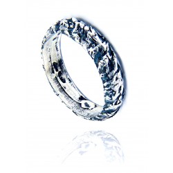 Platinum Stromboli ring